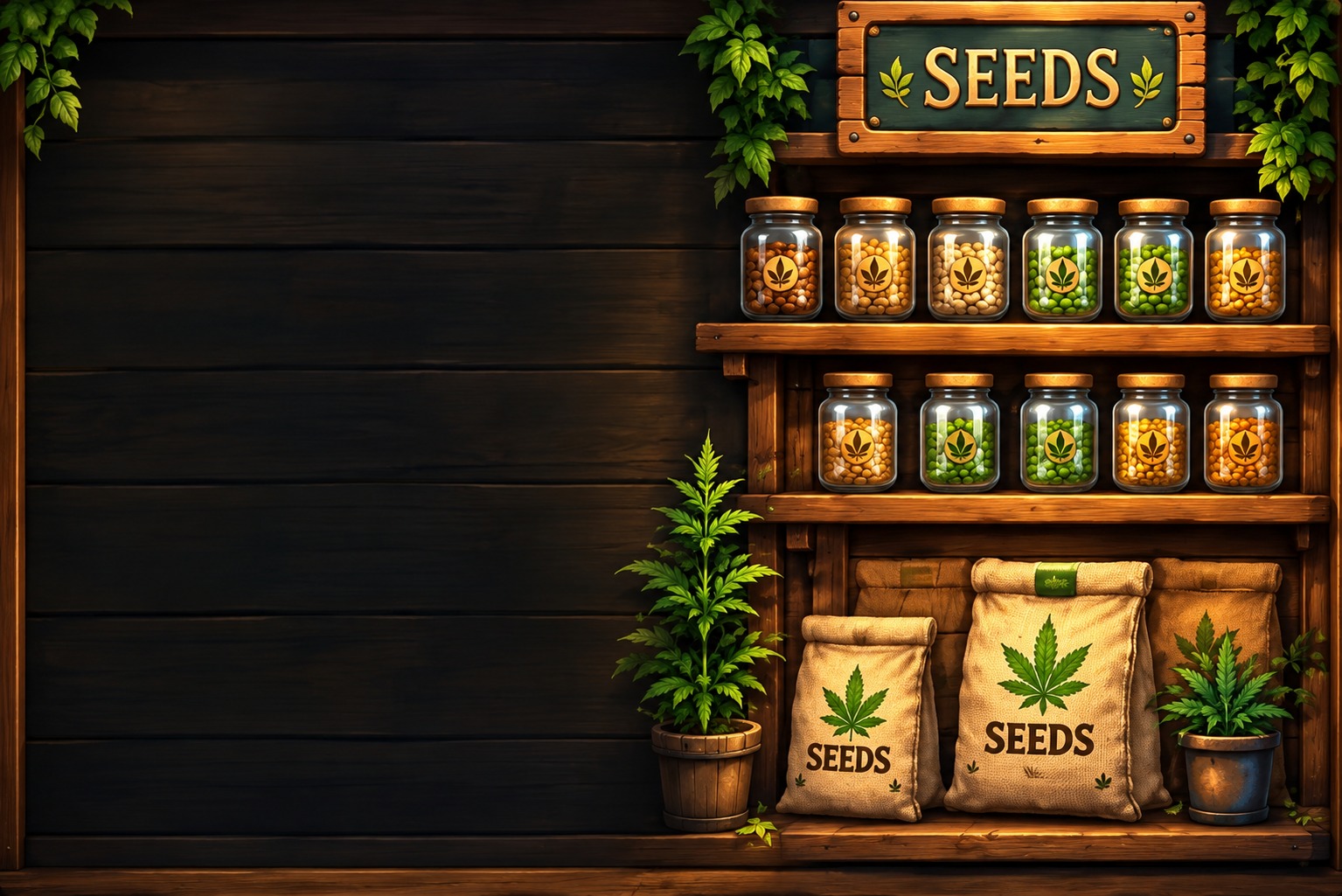Seed Shop at Guru Buds